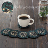 Pinehurst Braided Coasters-Lange General Store