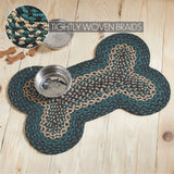 Pinehurst Dog Bone Braided Waterproof Rug Mat