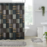 Pinehurst Patchwork Shower Curtain-Lange General Store