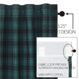 Pinehurst Short Panel Curtains