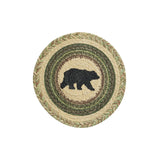 Pineview Lodge Bear Braided Trivet Set of 3-Lange General Store