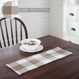 Portabella Check Table Runners-Lange General Store