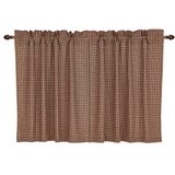 Patriotic Patch Tier Curtains 36"-Lange General Store