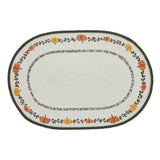 Pumpkin Bounty Braided Oval Placemat-Lange General Store