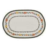 Pumpkin Bounty Braided Oval Placemat-Lange General Store