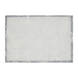 Pumpkin Grey Silhouette Placemat Set of 2-Lange General Store