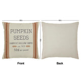 Pumpkin Seeds & Indian Corn Pillow Cover Set of 2