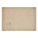 Raven Harvest Burlap Placemat Set of 2-Lange General Store