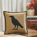 Raven Harvest Raven Pillow 9x9-Lange General Store