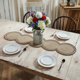 Red White Blue Ric Rac Table Runners-Lange General Store