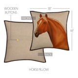 Rockford Horse Pillow-Lange General Store