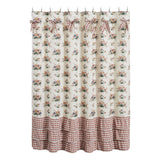 Roselynn Cottage Floral Shower Curtain-Lange General Store