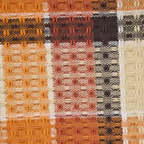 Rustic Fall Porch Plaid Dishcloth Set of 3