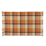 Rustic Fall Porch Plaid Placemats Set of 4