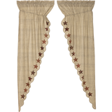 Abilene Star Long Prairie Curtains-Lange General Store