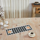 Sable Ann Buffalo Check Pumpkin Runner - Lange General Store