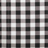 Annie Black Buffalo Check Tier Curtains 36"-Lange General Store