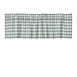 Sage Ann Buffalo Check Valance-Lange General Store