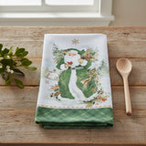 Sage Santa Terry Towel
