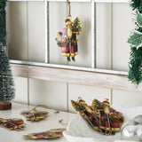 Saint Nicholas Metal Ornament Set of 6-Lange General Store