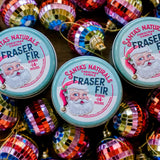 Santa's Naturals Christmas Candle - Fraser Fir 3.5oz Mini Set of 3-Lange General Store