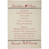 Sawyer Mill Holiday Reindeer and Recipes Towel Set-Lange General Store