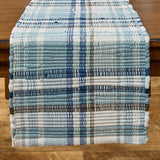 Saxe Blue Chindi Table Runners-Lange General Store
