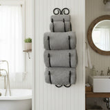 Scroll Bath Towel Holder-Lange General Store