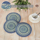 Sea Glass 8" Trivet Set of 3-Lange General Store