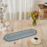 Sea Glass Braided Table Runner - Lange General Store