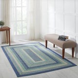 Sea Glass Collection Braided Rugs - Rectangle - Lange General Store