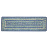 Sea Glass Rectangle Stair Tread Latex Rug-Lange General Store