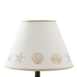 Sea Shell Embroidered Lamp Shade