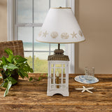 Dorset Lantern Lamp with Sea Shell Shade
