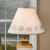 Dorset Lantern Lamp with Sea Shell Shade