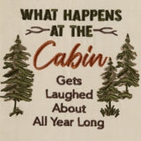 Secluded Cabin Dishtowels-Lange General Store