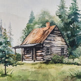 Secluded Cabin Rug-Lange General Store