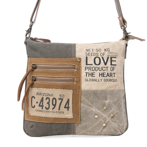 Seeds of Love Crossbody Shoulder Bag