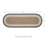 Serene Haven Braided Table Runner-Lange General Store