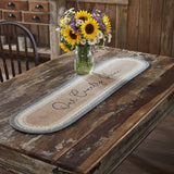Serene Haven Our Country Home Oval Table Runner-Lange General Store