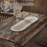 Serene Haven Our Country Home Oval Table Runner-Lange General Store