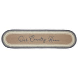 Serene Haven Our Country Home Oval Table Runner-Lange General Store