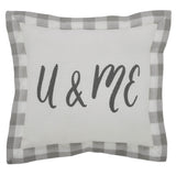Finders Keepers U & Me Pillow 9x9-Lange General Store