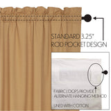 Simmington Khaki Valance