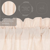 Simple Life Flax Natural Panel Curtains-Lange General Store