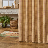 Simmons Plaid Shower Curtain