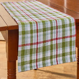 Snowman Plaid Table Runners