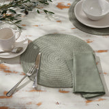 Solid Laurel Braided Placemats-Lange General Store