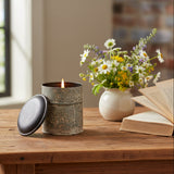 Spice Tin Candle - Vintage White-Lange General Store