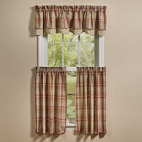 Spiceberry Layered Valance-Lange General Store